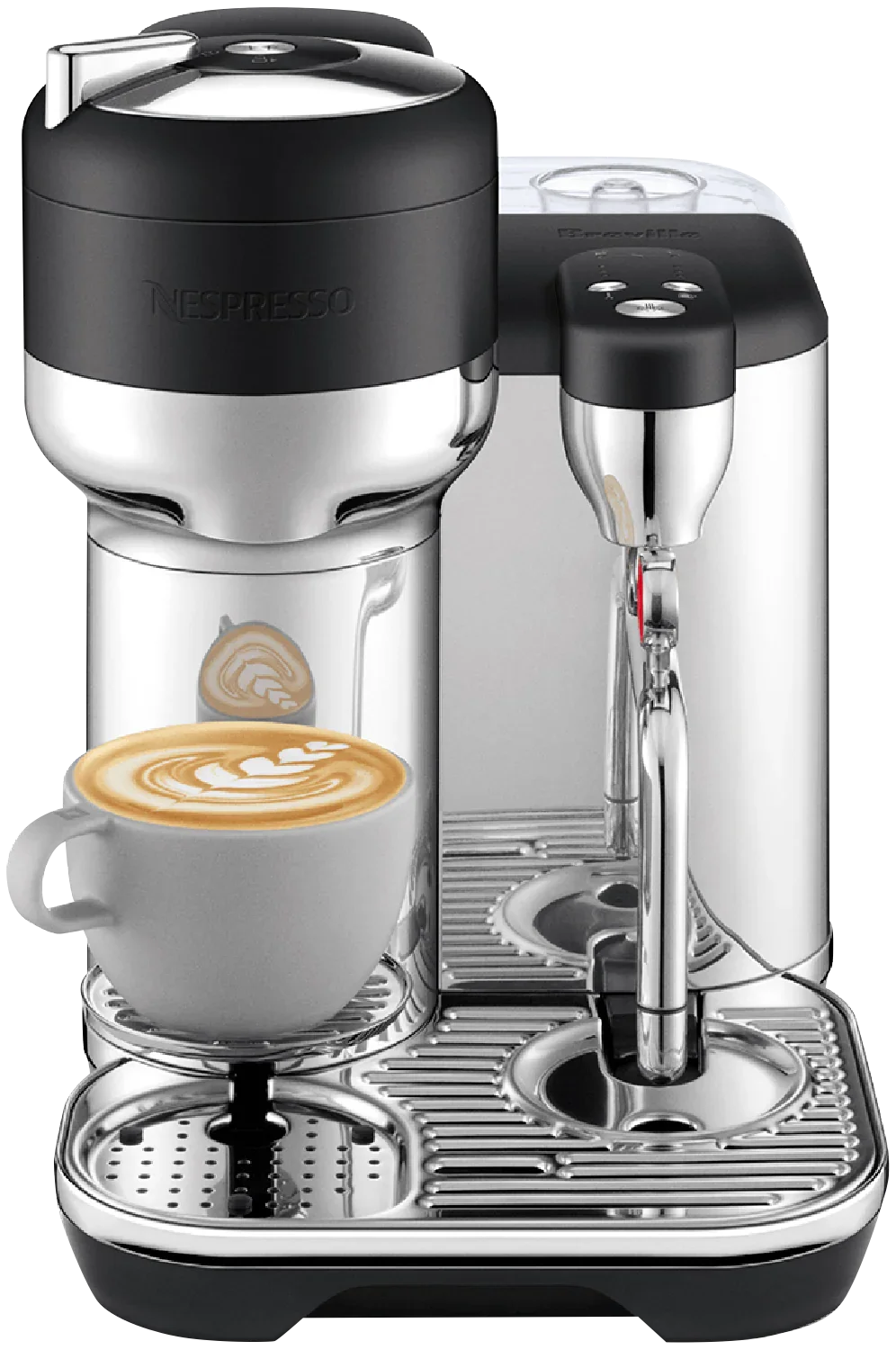 Nespresso The Vertuo Creatista Capsule Machine Black Truffle