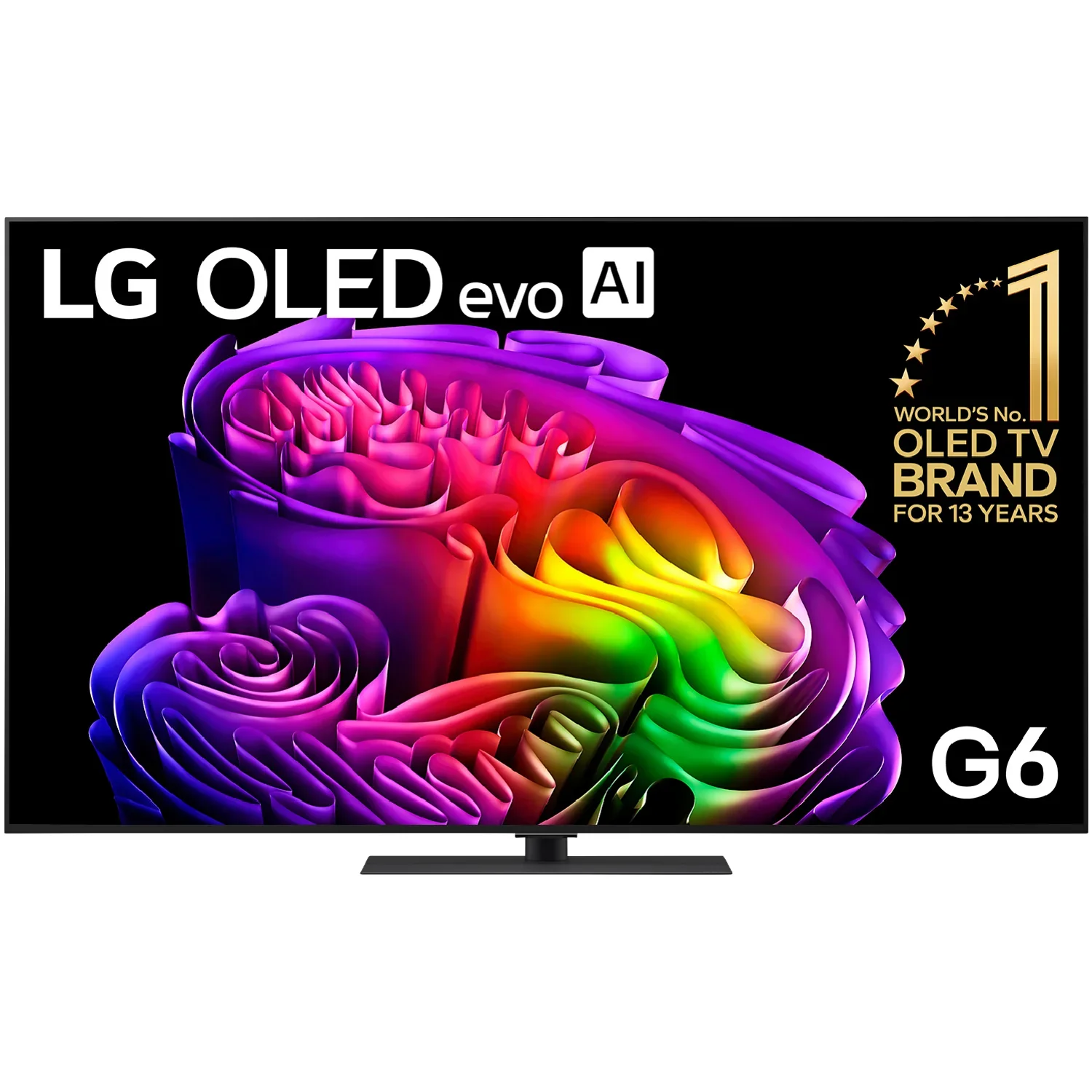 LG 65" OLED EVO AI G6 4K Smart TV 2026