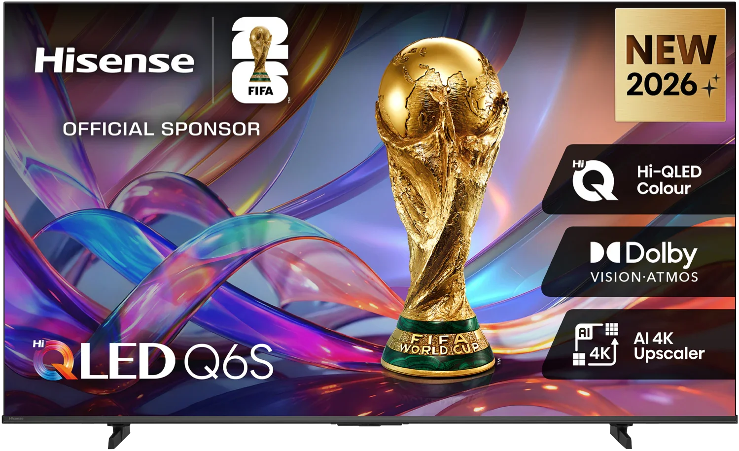 Hisense 75" Q6SAU 4K Hi-QLED Smart TV 2026
