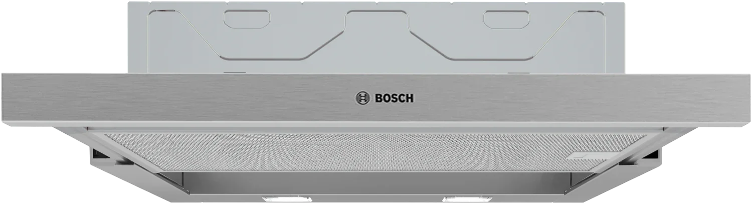 Bosch Series 2 60cm Slideout Rangehood, Silver Metallic