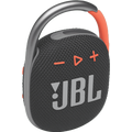 JBL Clip 4 Bluetooth Speaker - Black Orange