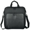 AGVA 15.6" Clamshell Laptop Briefcase - Black