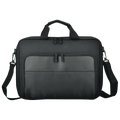 AGVA 15.6" Clamshell Laptop Briefcase - Black