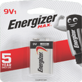 Energizer Max 9V 1Pk Battery