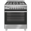 Emilia 70cm stainless Steel Bi Energy Dual Fuel Upright Cooker