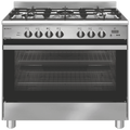 Emilia 80cm Stainless Steel Dual Duel Upright Cooker