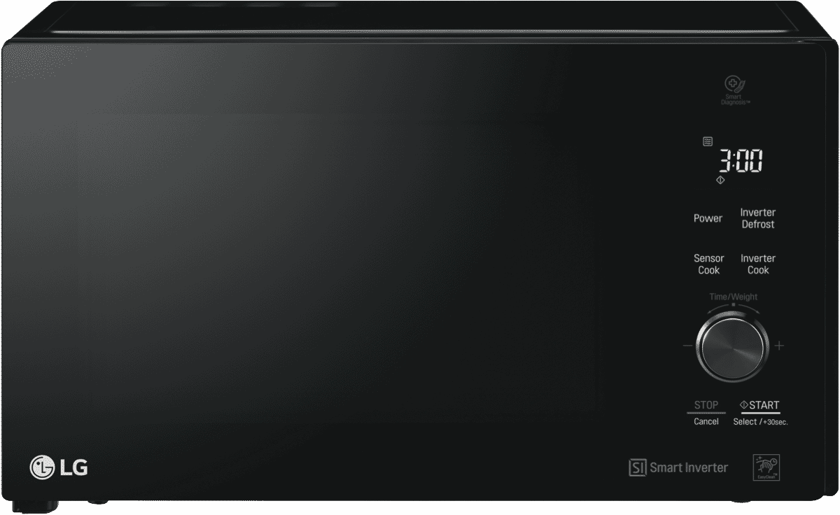 LG 42L 1200W NeoChef Smart Inverter Microwave Black
