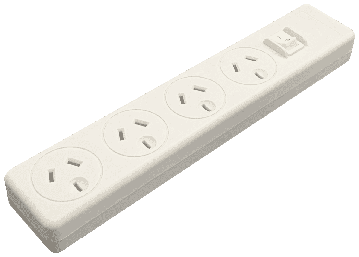 Jackson 4 Way Surge Powerboard 3m