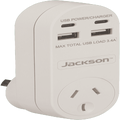 Jackson Dual USB-A & USB-C AC Charger