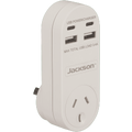 Jackson Dual USB-A & USB-C AC Charger