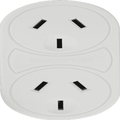 Jackson Surge Protected Double Adaptor