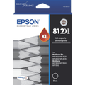 Epson 812XL - High Capacity DURABrite Ultra - Black Ink Cartridge