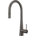 Oliveri SS2525-GM Oliveri Essente Goose Neck Stainless Steel Gunmetal Pull Out Mixer