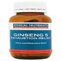 Ethical Nutrients Ginseng 5 Exhaustion Relief - 60 Capsules