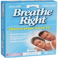 Breathe Right Nasal Strips Clear x 30 Regular