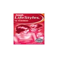 ANSELL LIFESTYLES CONDOMS RIBBED 12