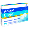 Aspro Clear Effervescent Tablets 60