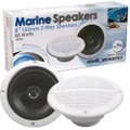 6-inch Round Weatherproof 2-Way Marine Speakers