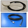 Iridium Antenna - Mini magnetic patch with coax tail (including 1.5m tail plus 4.5m cable)