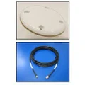 Iridium Antenna - Large patch with base connector (including 6m cable)