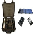 Pelican 1400 Case with Solarflex 12, 85W battery backup and 9555/9575 single bay Charger
