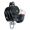 Harken 57mm Triple Carbo Block w/Cam Cleat and Becket