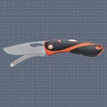 Wichard Aquaterra Hunting Knife - Plain Blade, Gutting Blade