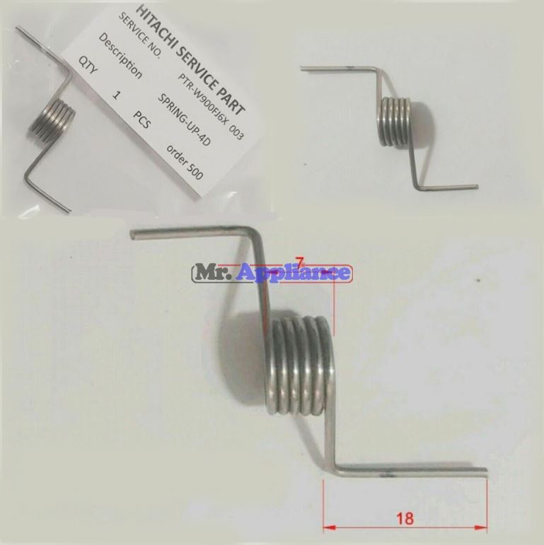 PTR-W900FJ6X003 Spring Upper Door Hitachi Fridge