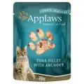 Applaws Wet Cat Food Tuna Anchovy Broth Pouch 16 X 70g