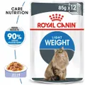Royal Canin Light Weight Care Jelly Wet Cat Food Pouches 12 X 85g
