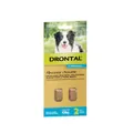Drontal Dog Allwormer Chewable 10kg 20 Tablets