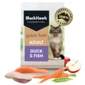 Black Hawk Grain Free Dry Cat Food Duck And Fish 2.5kg