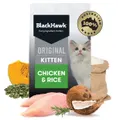 Black Hawk Chicken And Rice Kitten Dry Food 1.5kg