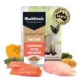 Black Hawk Grain Free Mature Chicken With Salmon In Jelly Wet Cat Food Pouches 12 X 85g