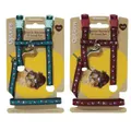Rosewood Paw Print Small Animal Harness And Lead Set Small