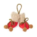 Rosewood Catnip Christmas Booties Cat Toy Each