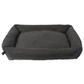 Fuzzyard Lounge Dog Bed Charcoal Small