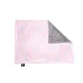 La Doggie Vita Blanket Plush Neon Bone Pink Large