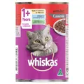 Whiskas 1 Plus Year Beef Casserole Wet Cat Food 24 X 400g