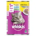 Whiskas 1 Plus Chicken Loaf Wet Cat Food 24 X 400g