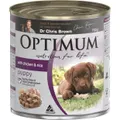 Optimum Puppy Chicken And Rice Cans Wet Dog Food 12 X 700g