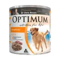 Optimum Adult Wet Dog Food Beef And Rice Cans 12 X 700g