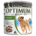 Optimum Adult Lamb And Rice Wet Dog Food 12 X 700g