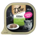 Dine Classic Collection Kitten With Chicken Wet Cat Food Tray 85g