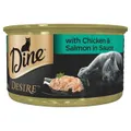 Dine Desire With Chicken And Salmon In Sauce Wet Cat Food Can 85g