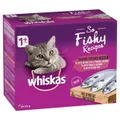 Whiskas Wet Cat Food Adult So Fishy Seafood Servings Loaf 24 X 85g