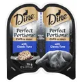 Dine Perfect Portions Cuts In Gravy With Classic Tuna Wet Cat Food Trays 24 X 75g