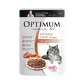 Optimum Grain Free Urinary Care Wet Cat Food Ocean Fish In Jelly Pouch 30 X 85g