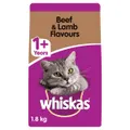 Whiskas 1 Plus Beef And Lamb Dry Cat Food 800g