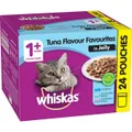Whiskas 1 Plus Tuna Favourites In Jelly Pouches Wet Cat Food 24 X 85g